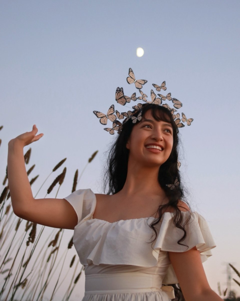 Luminara Butterfly Crown - Ready to Ship - Wild & Free Jewelry