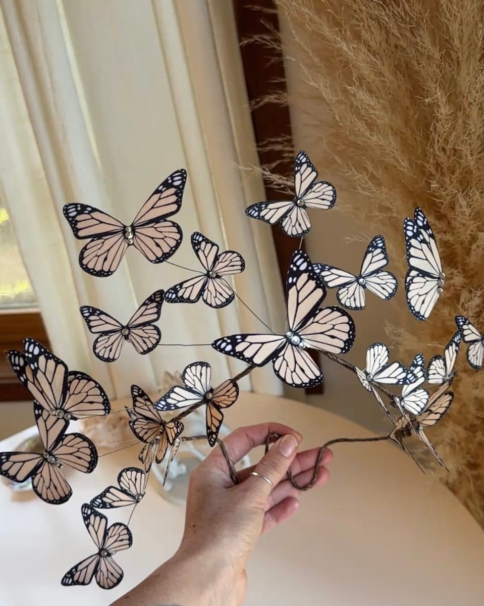 Luminara Butterfly Crown - Ready to Ship - Wild & Free Jewelry