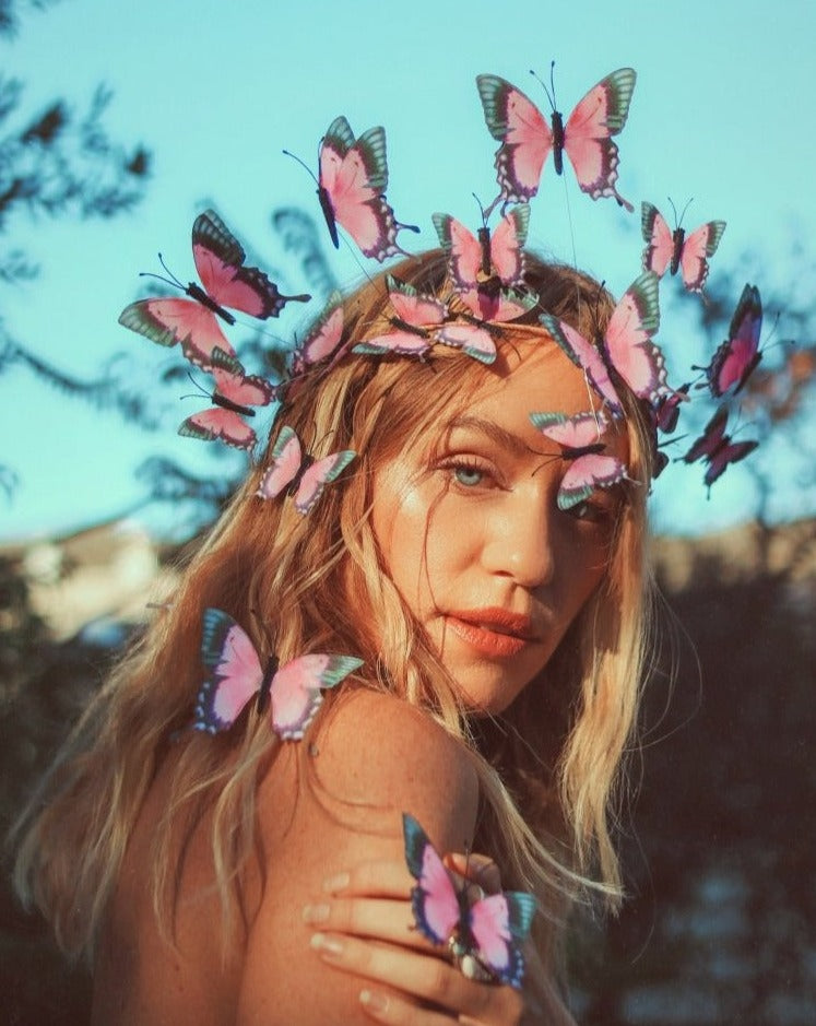 Adeline's Spell Butterfly Crown | Ready to Ship - Wild & Free Jewelry