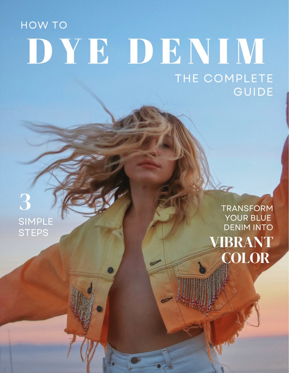 How to Dye Denim - Wild & Free Jewelry