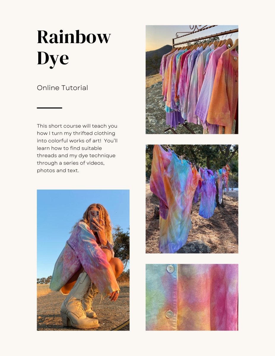 How to Rainbow Dye - Wild & Free Jewelry