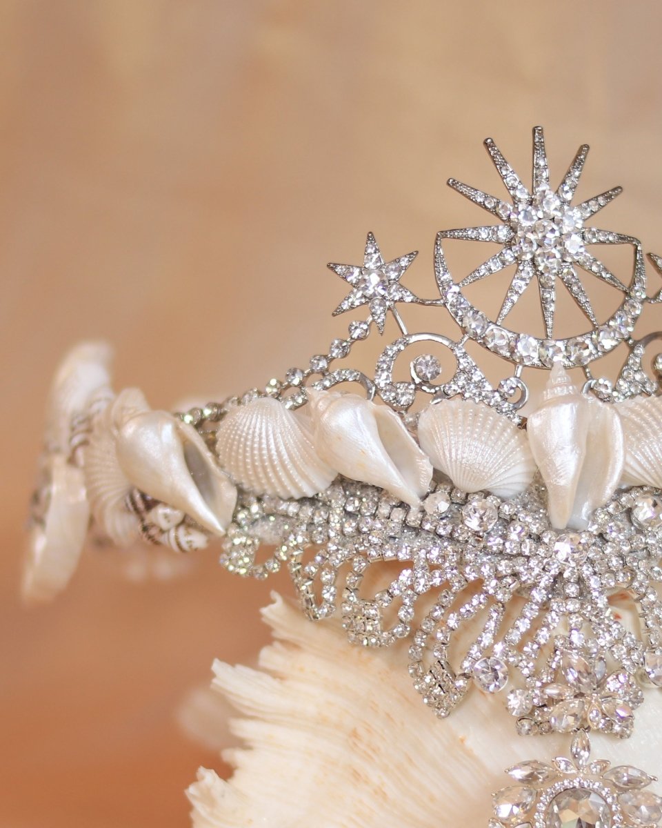 Queen of Cosmos Mermaid Crown - Wild & Free Jewelry