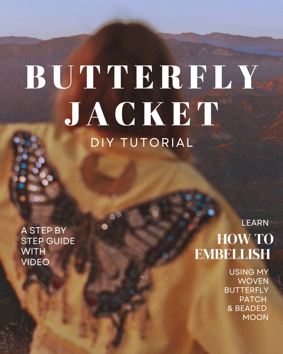 DIY Butterfly Jacket - Wild & Free Jewelry