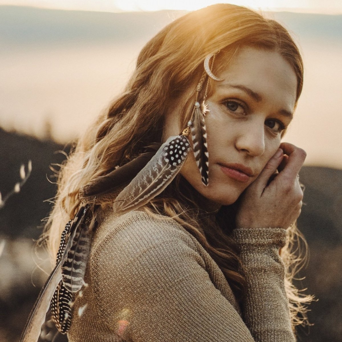 FEATHER HAIR CLIPS | Wild & Free Jewelry