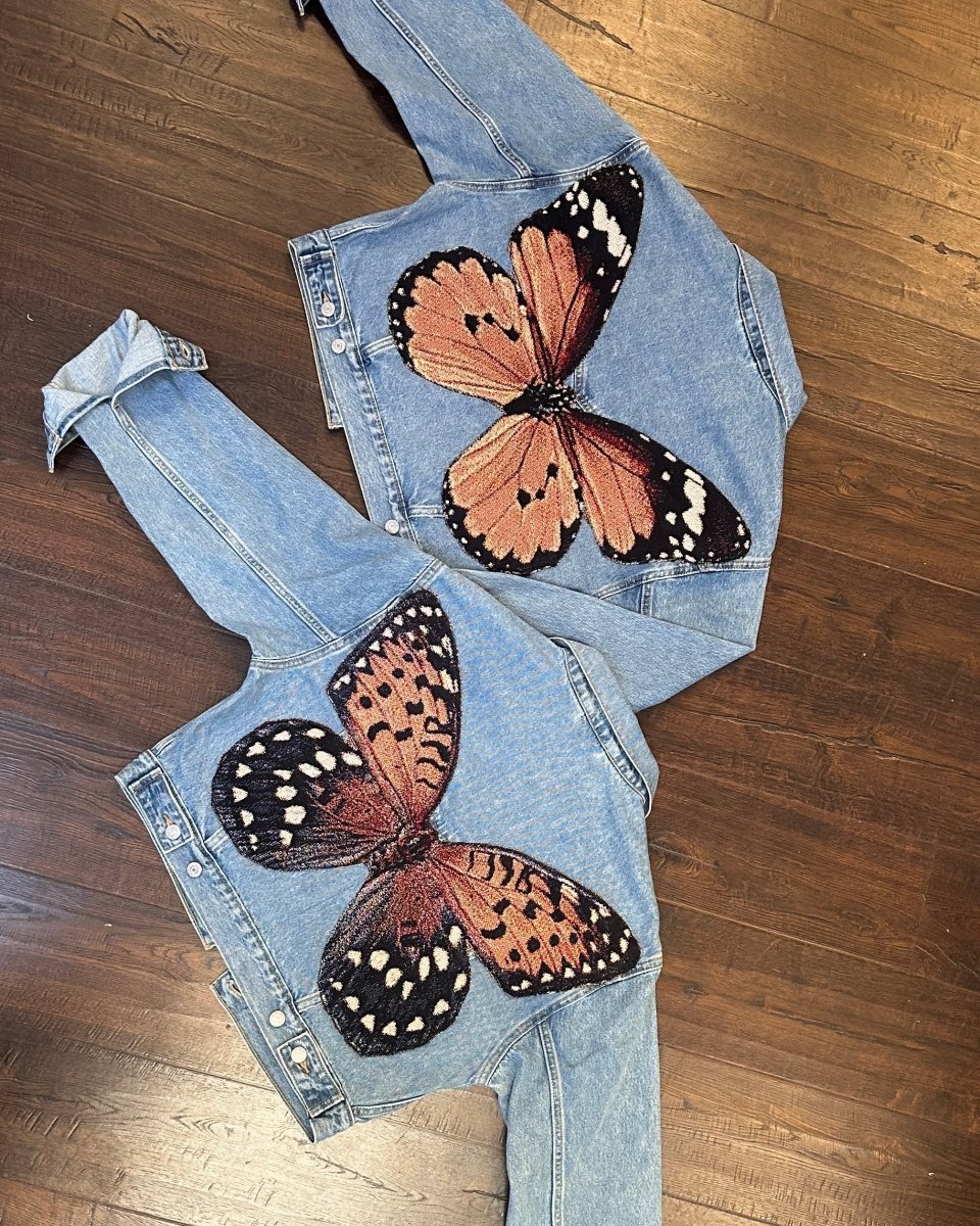 Butterfly Patch for Jacket DIY - Ready to Ship - Wild & Free Jewelry