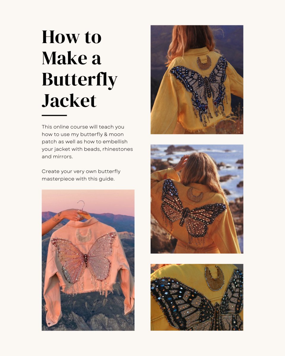 How to Make a Butterfly Jacket - Wild & Free Jewelry