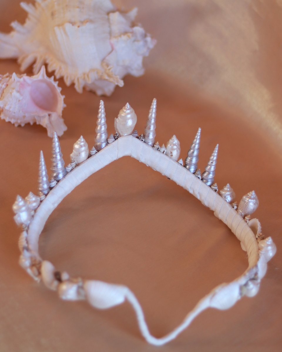 La Jolla Mermaid Crown in Pearl - Wild & Free Jewelry