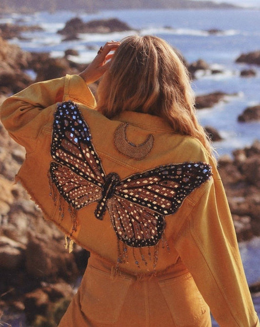 Monarch Butterfly Jacket - Made to Order - Wild & Free Jewelry