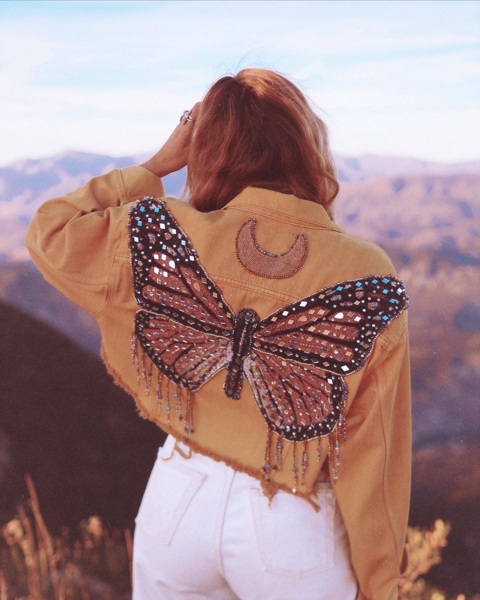 Monarch Butterfly Jacket - Made to Order - Wild & Free Jewelry