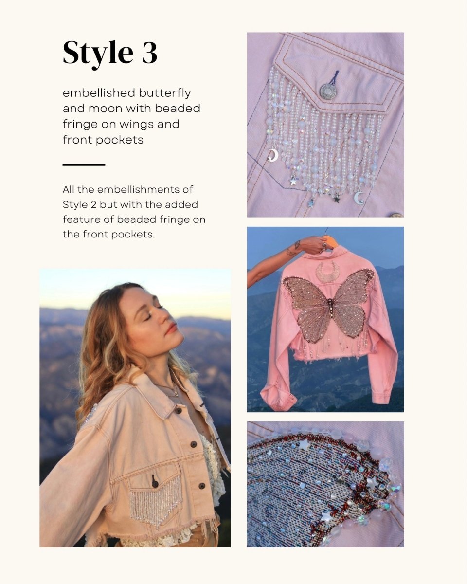 Moonbeam Butterfly Jacket - Made to Order - Wild & Free Jewelry