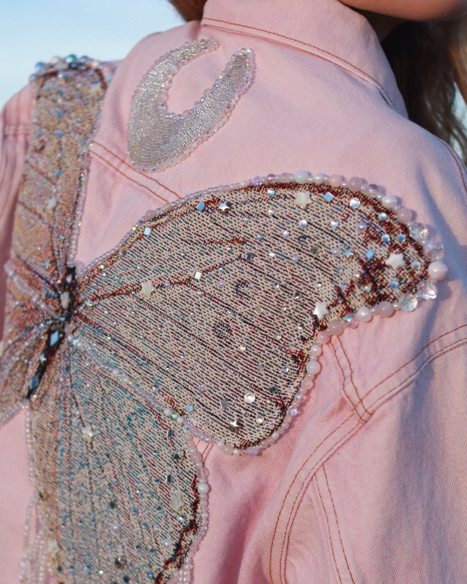 Moonbeam Butterfly Jacket - Pink - Size M/L - Ready to Ship - Wild & Free Jewelry