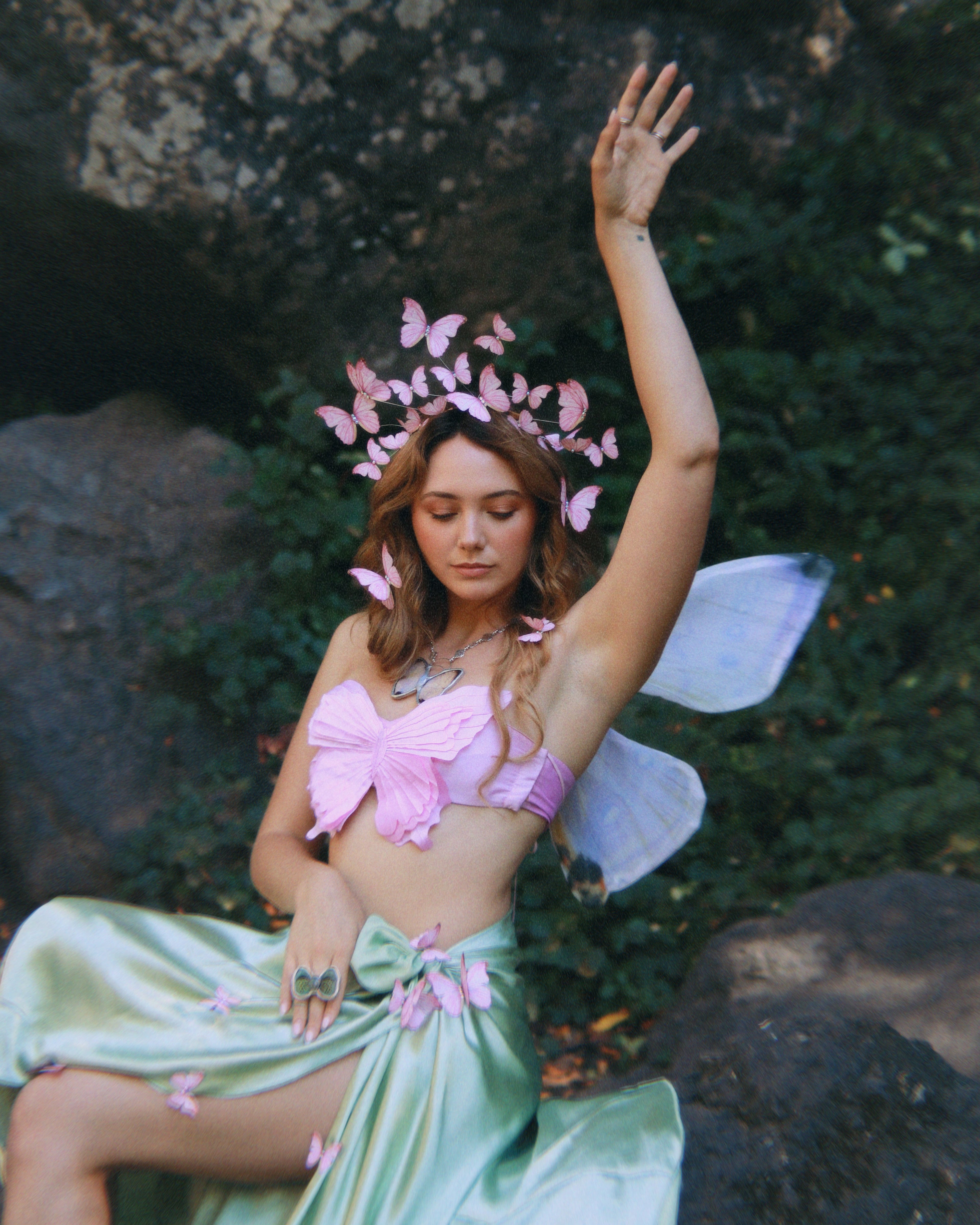 Secret Garden Butterfly Crown