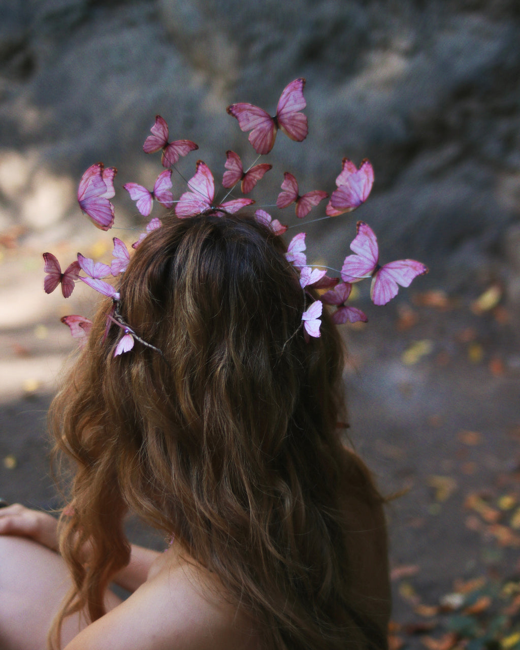 Secret Garden Butterfly Crown