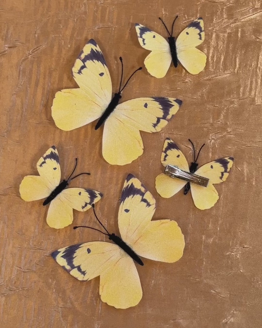 The Light in Your Eyes Butterfly Hair Clips - Ready to Ship