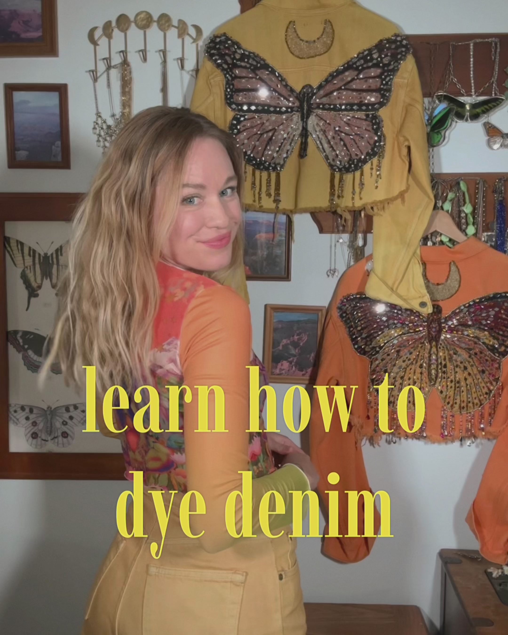 How to Dye Denim