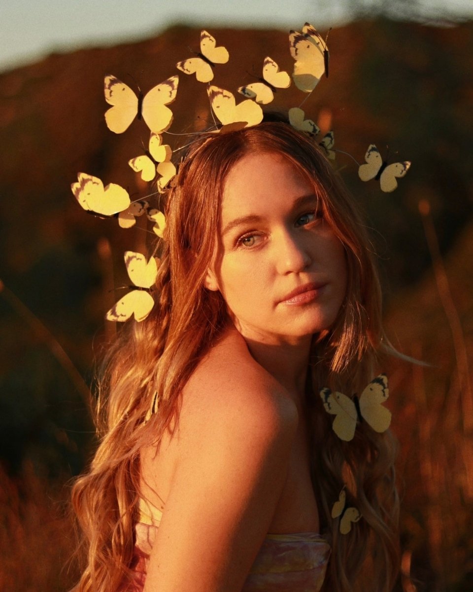 The Light in Your Eyes Butterfly Crown - Ready to Ship - Wild & Free Jewelry