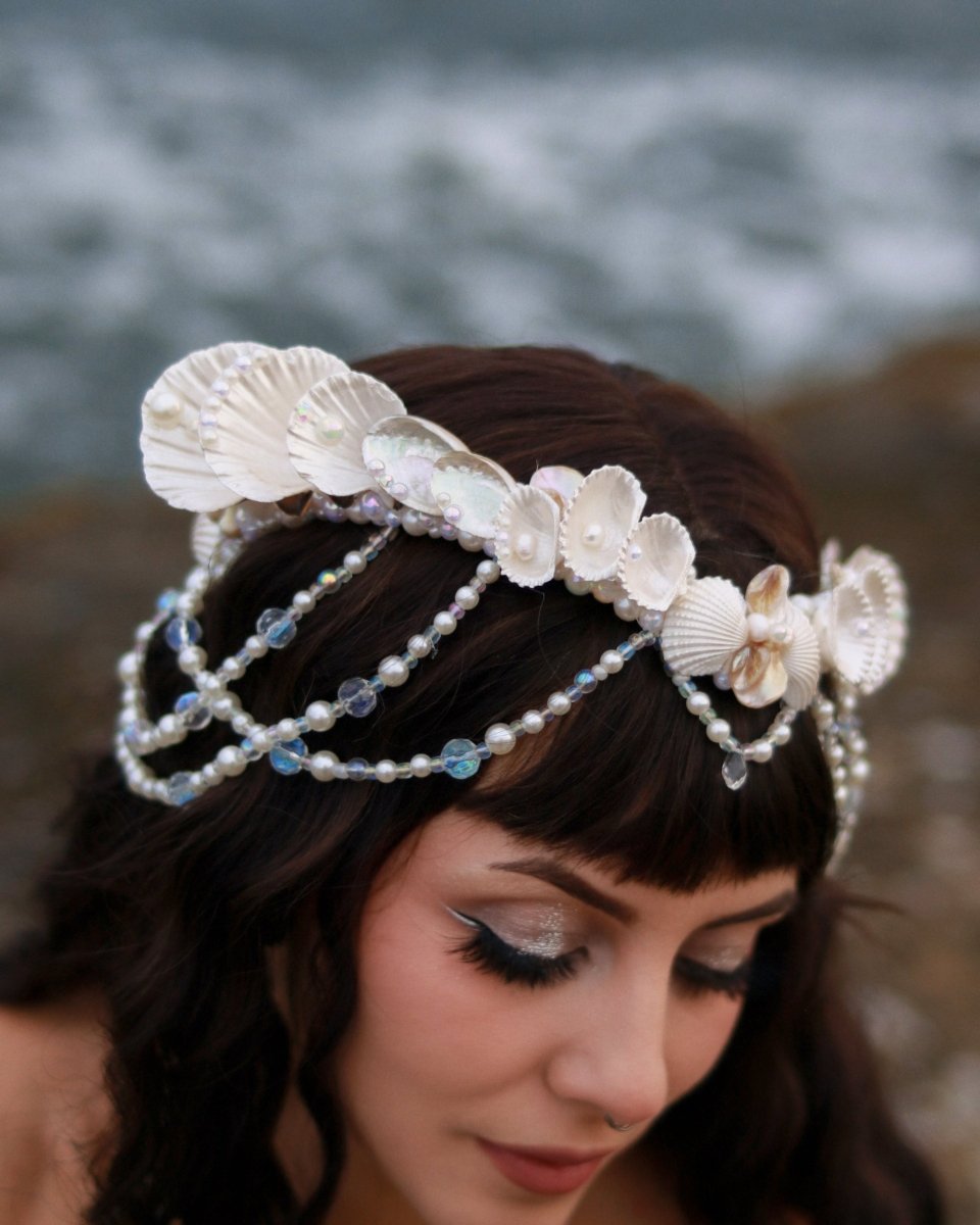 The Sea at Sunset Mermaid Crown - Wild & Free Jewelry
