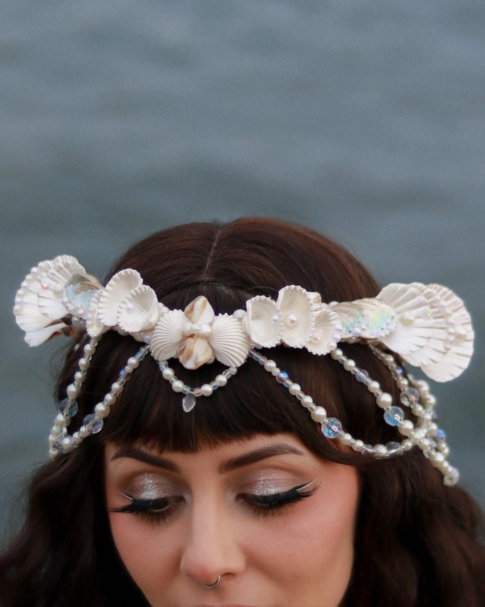 The Sea at Sunset Mermaid Crown - Wild & Free Jewelry