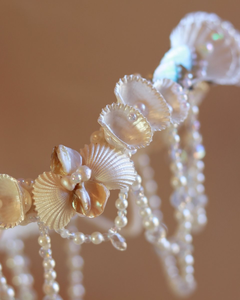 The Sea at Sunset Mermaid Crown - Wild & Free Jewelry