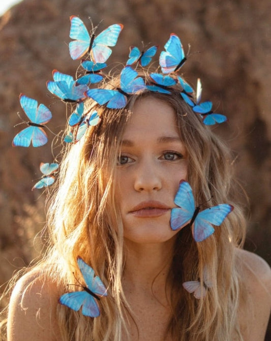 Electric Desert Butterfly Crown | Pre-Order - Wild & Free Jewelry