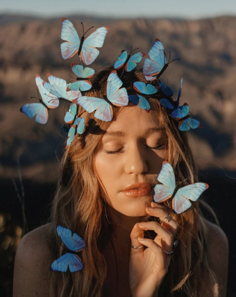 Electric Desert Butterfly Crown | Pre-Order - Wild & Free Jewelry
