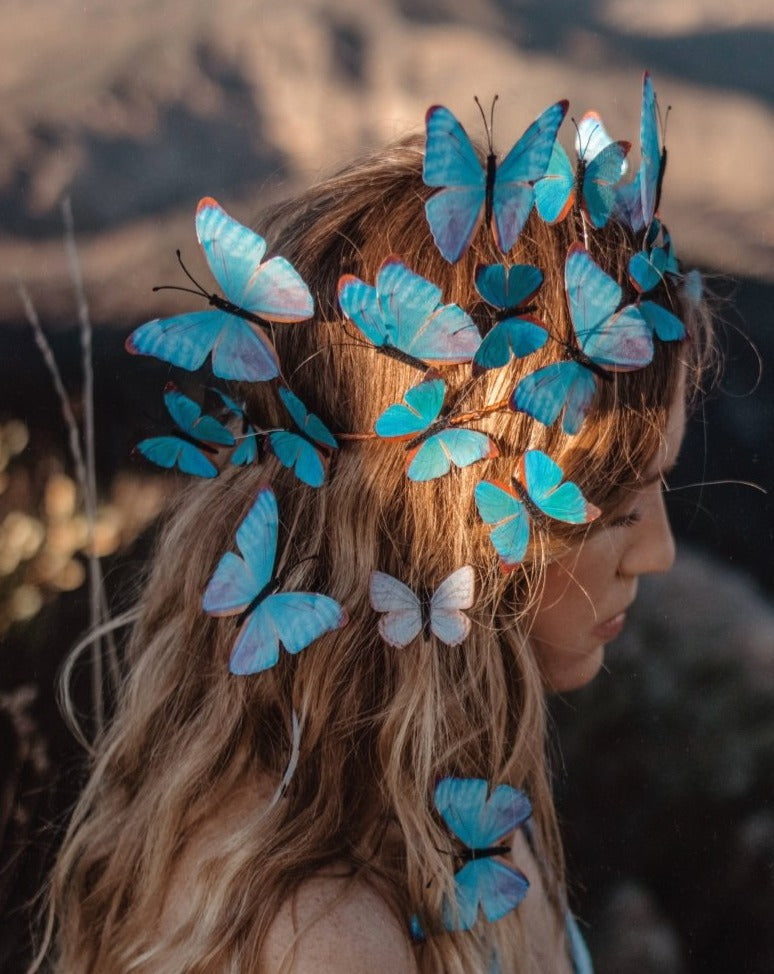 Electric Desert Butterfly Crown | Pre-Order - Wild & Free Jewelry