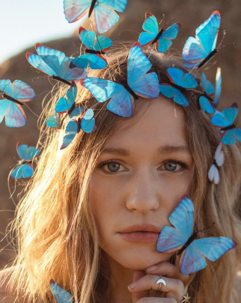 Electric Desert Butterfly Crown | Pre-Order - Wild & Free Jewelry