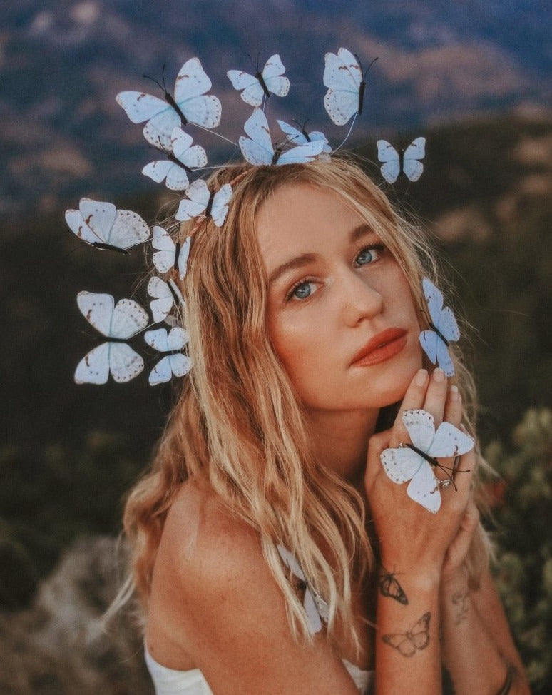 Eternal Love Butterfly Crown | Ready to Ship - Wild & Free Jewelry