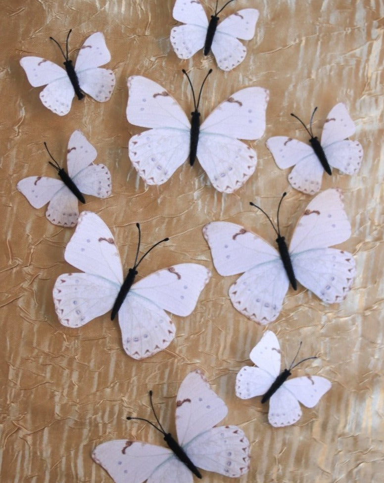 Eternal Love Butterfly Hair Clips - Set of 9 - Ready to Ship - Wild & Free Jewelry