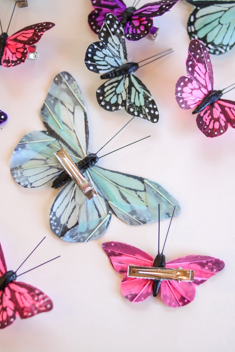 Fairy Fantasy Butterfly Hair Clips - Set of 14 - Ready to Ship - Wild & Free Jewelry