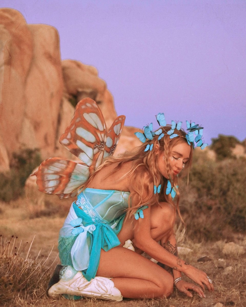 Legends of the Desert Moon Butterfly Crown | Ready to Ship - Wild & Free Jewelry