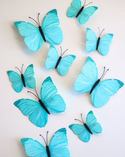 Legends of the Desert Moon Butterfly Hair Clips - Set of 9 - Ready to Ship - Wild & Free Jewelry