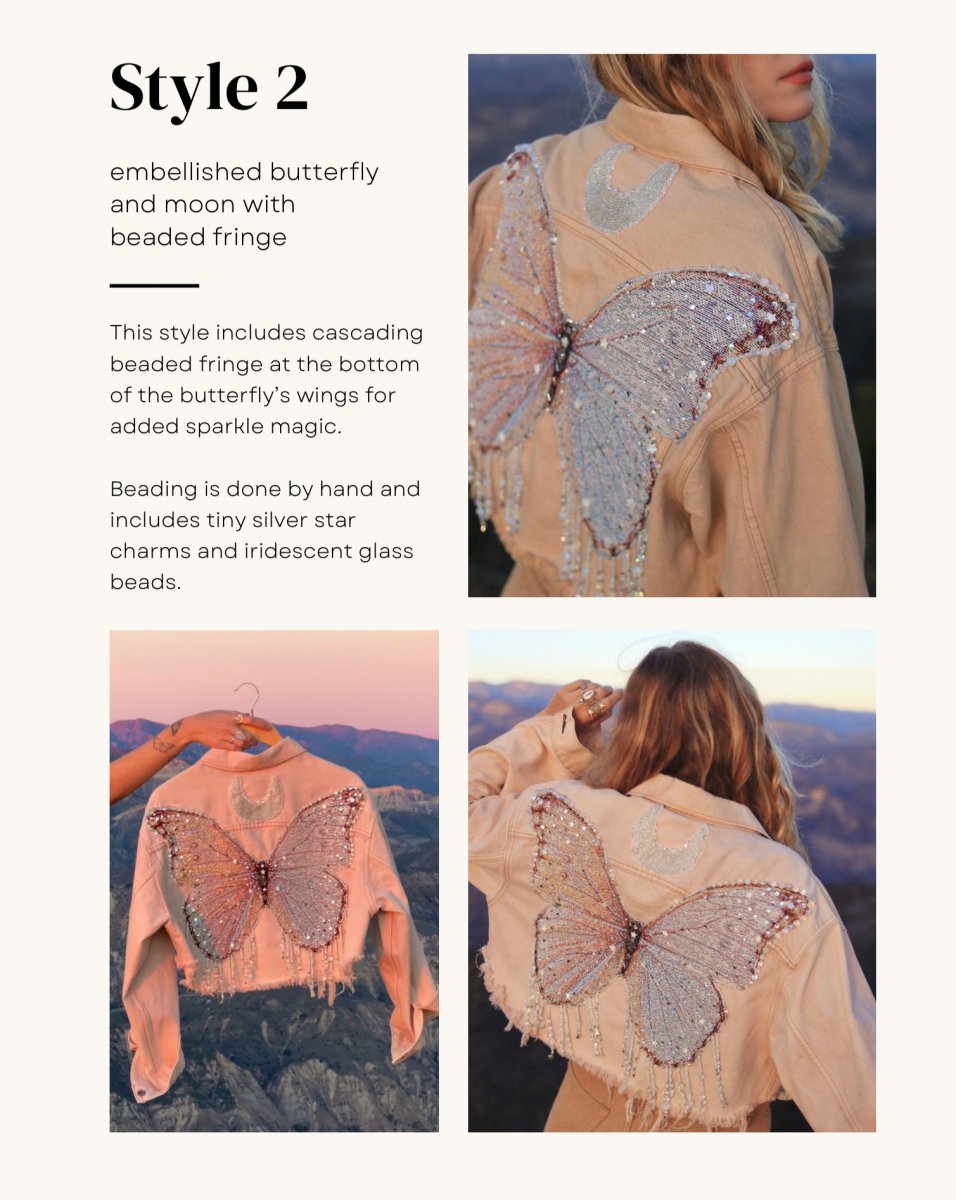 Moonbeam Butterfly Jacket - Made to Order - Wild & Free Jewelry